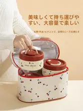 保温機能付きお弁当バッグ【おしゃれなデザイン・厚手アルミフォイル】