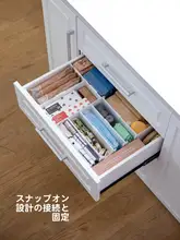 キッチン用収納ボックス【角型・スナックや調味料の整理に最適】