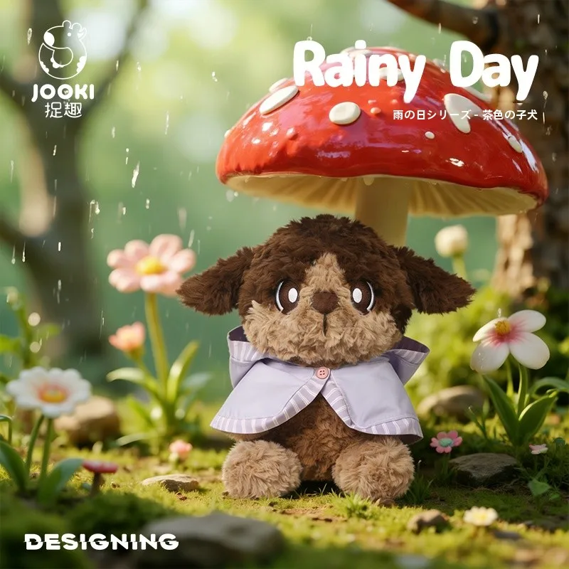 かわいい小犬の雨合羽ぬいぐるみ：Q版子犬玩偶の着用方法と実用性を解説