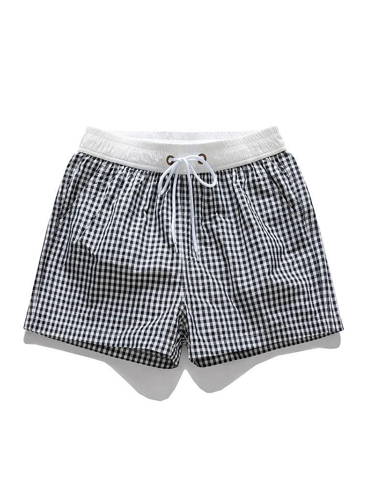 夏用軽量アイスシルク速乾ショートパンツ：通気性とカジュアルスタイルのバランスを実現