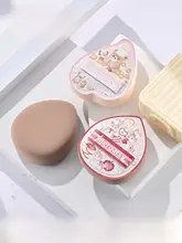極上の柔らかさの大きなファンデーションスポンジ【職人製・肌に優しい】