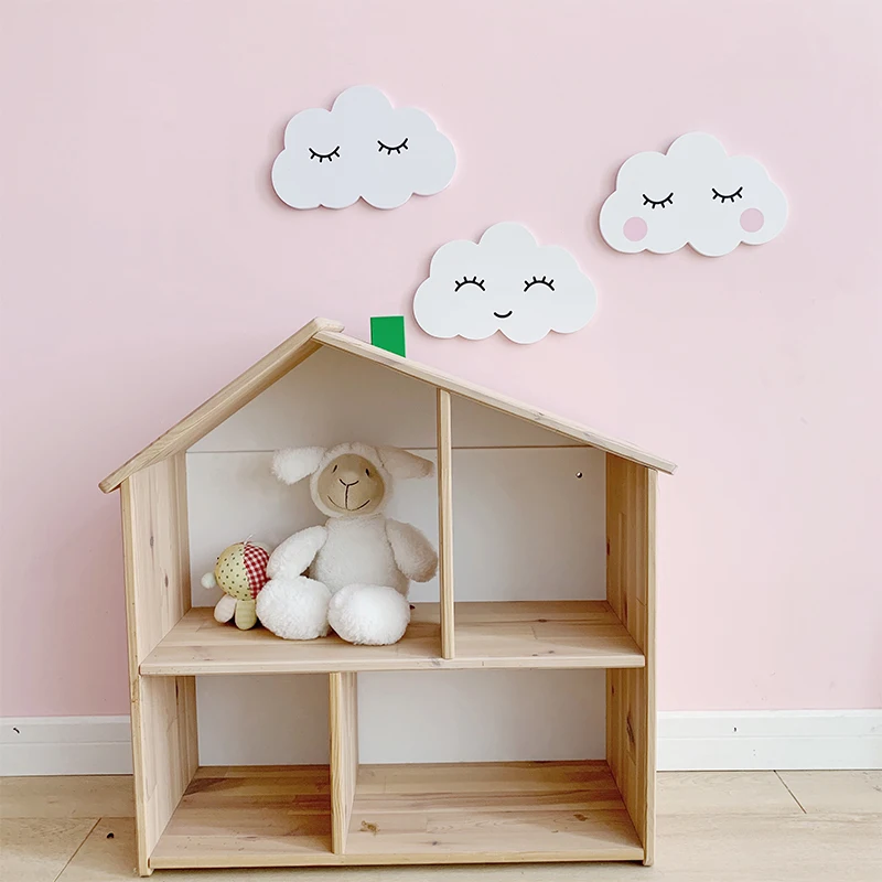10月に貼るかわいい壁面は、子ども部屋にぴったり？北欧風立体雲のデコレーションがおすすめ