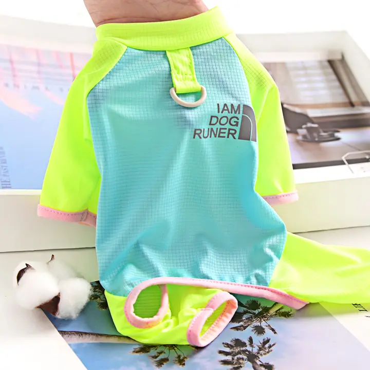 ペット用 テディビアード小型犬用 夏用衣類【防塵パンツ・クール素材・UVカット】