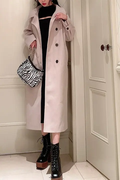 スウィートデザインの斑馬柄ショルダーバッグ【チェーンストラップ付き・取り外し可能】