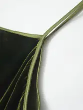 シルクベルベット無地キャミソール【スーツインナー・秋用・気品あるスタイル】