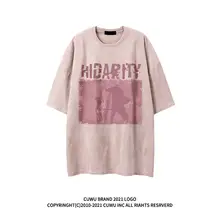 ゆったりした半袖Tシャツ 女性 夏 保存的 カジュアル インスタ潮流