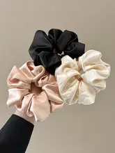 シュシュ レディース サテン 上品 髪ゴム ヘアアクセサリー