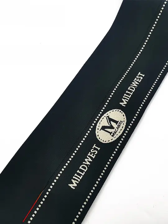 超広幅折り返しダブルレイヤー文字入りウエストゴム【高弾性・スカート用・厚手】