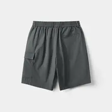 ウエストゴムのカジュアル中パンツ【夏用・作業スタイル・2色展開】