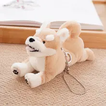 柴犬 ぬいぐるみ ポーチ マスコット 収納ポーチ キーホルダー かわいい 女性用 「LIVHEART」
