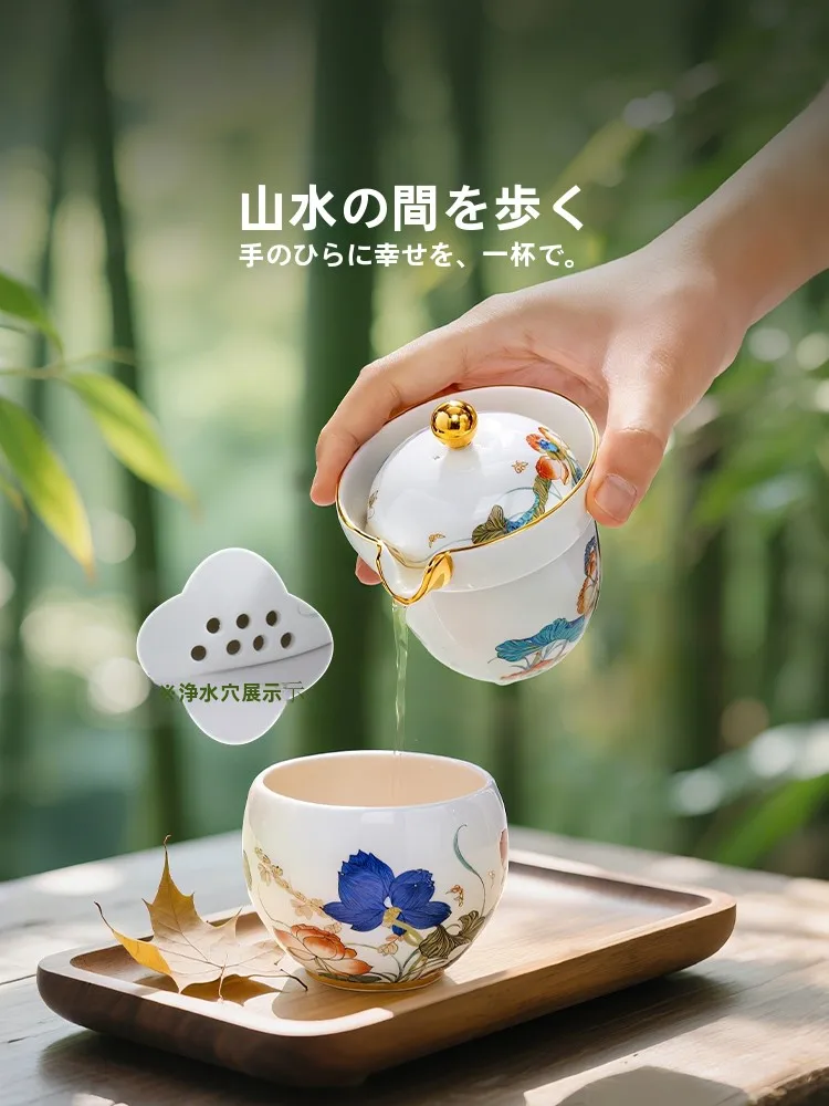 陶器製のポータブルアウトドアティーカップ：限定モデルの実用性とシーン別適用