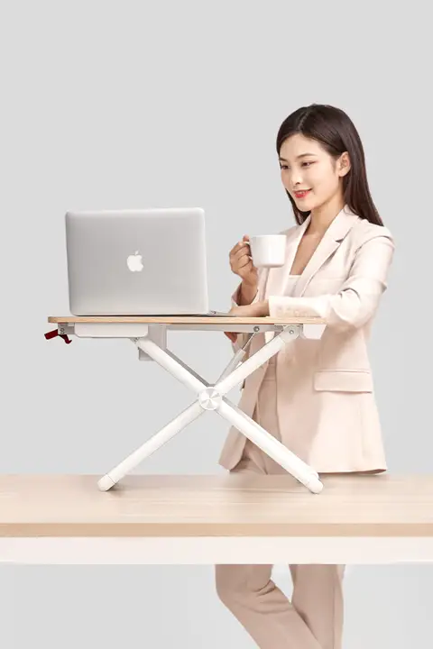 XGear 昇降デスク【コンパクト・電動・スタンディングワークステーション・ノートパソコン用】