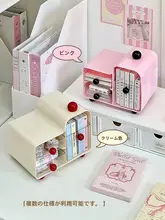 デスクオーガナイザー 文房具収納ボックス 引き出し付き 仕切り 手帳 テープ 付箋 小物 勉強机 おしゃれ