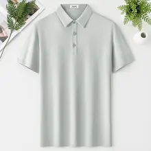涼感と通気性を兼ね備えた男性用ポロシャツ【短袖・綿100%】