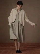 ハジミスレッドの精密定圧タックラインドレス