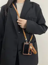秋冬向けキャラデザインのカラメル色スマートフォンケース【折りたたみ式・防落下・個性的】
