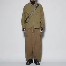 高品質 コーデュロイ製 ユニセックスハーレーンパンツ【クラシックデザイン・9分丈・ゆったりシルエット】