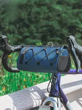 フロントバッグ 自転車 ハンドルバッグ サイクリング ツーリング ロードバイク MTB グラベルロード 前カゴ