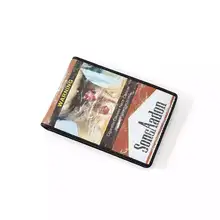 本革製シガレットケース【スタイリッシュデザイン・カード収納可能】
