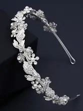 子供用ラインストーン付きカチューシャ【エナメルクリスタル装飾・演出用・結婚式用】