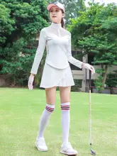 女性用 ランニング長袖Tシャツ【速乾・UVカット・ハイネック・レースデザイン・ストレッチ】
