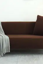 全包型ニット厚手ソファカバー【1人用／2人用／3人用対応・シンプルデザイン】