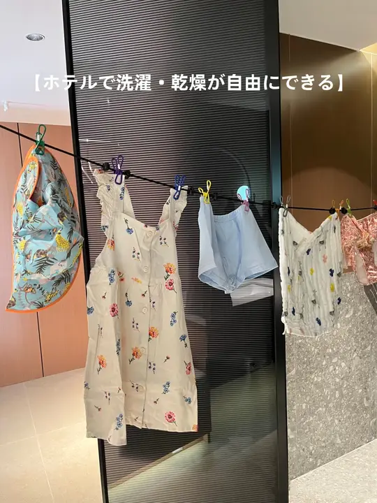 旅行に便利な折りたたみ式衣類ハンガー【クリップ付き・ホテル用・屋外使用可】