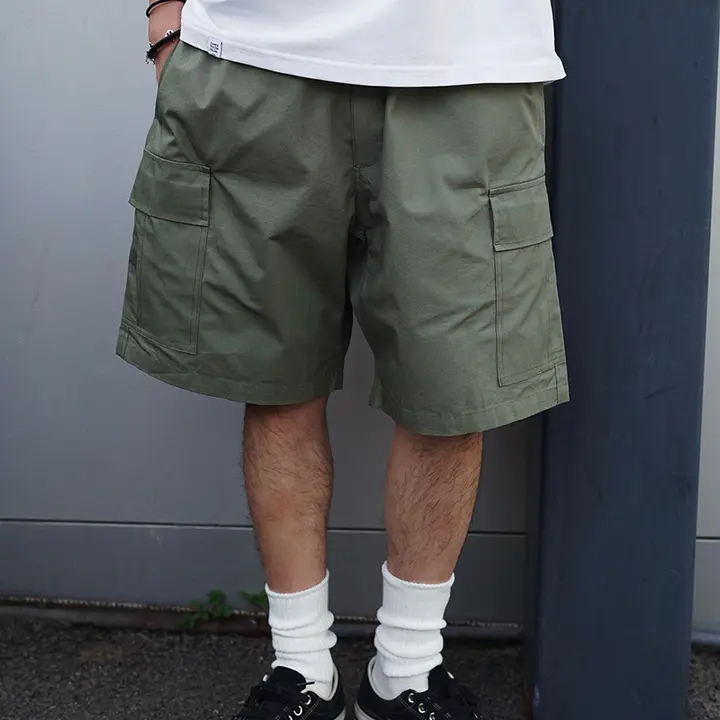 CAMPSEASON 春夏用 アウトドアフィッシング多ポケットカーゴパンツ【メンズ・フィット・ハーフパンツ】