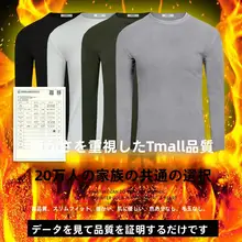 極上の柔らかさのフリース長袖トップス【秋冬用・保温・厚手・メンズ】