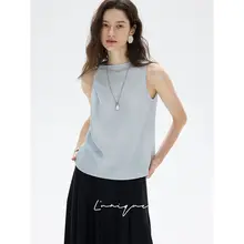 アートツイストショルダーストラップリネンタンクトップワンピース