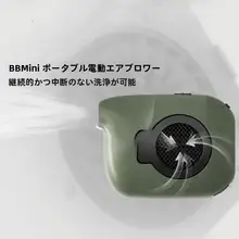 コンパクトデジタルカメラ用電動ブロワー【ポータブル・クリーニング用】
