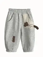男の子用 加绒コットンパンツ【暖かさと快適さを追求した秋冬用】