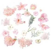 卒業シーズンにぴったりな仮花素材セット【DIY手作り飾り用】（セットアップ対応）