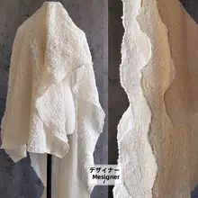 春夏用 無地コットン泡泡布【肌触りの良いクリーム色・DIY用】