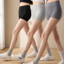 安全対策の女性用ショートパンツ【透け防止・極上の柔らかさ・ひらりとしたデザイン】（セットアップ対応）