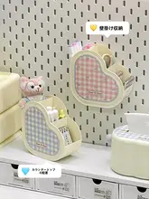 可愛いデスク用ペン立て【文房具収納・仕切り付き】