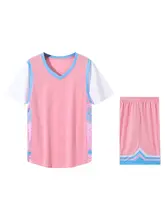 小学生用バスケットボールユニフォームセット【男女兼用・短袖・トレーニング用】