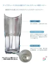大容量ストロー真空保温杯 女性 オフィス 316ステンレス