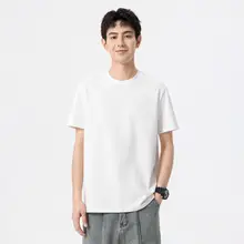 極上の柔らかさのコットン製半袖Tシャツ【軽量・通気性・正肩デザイン】