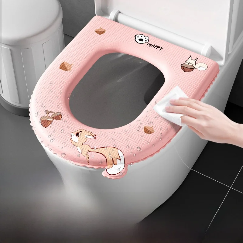 防水トイレマット【EVA素材・冷感防止・貼り付け式】の実用性と設置方法