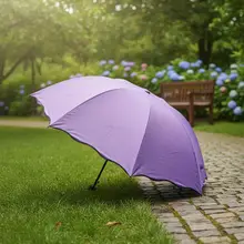 晴雨兼用折りたたみ傘【高級感・UVカット・男女兼用】