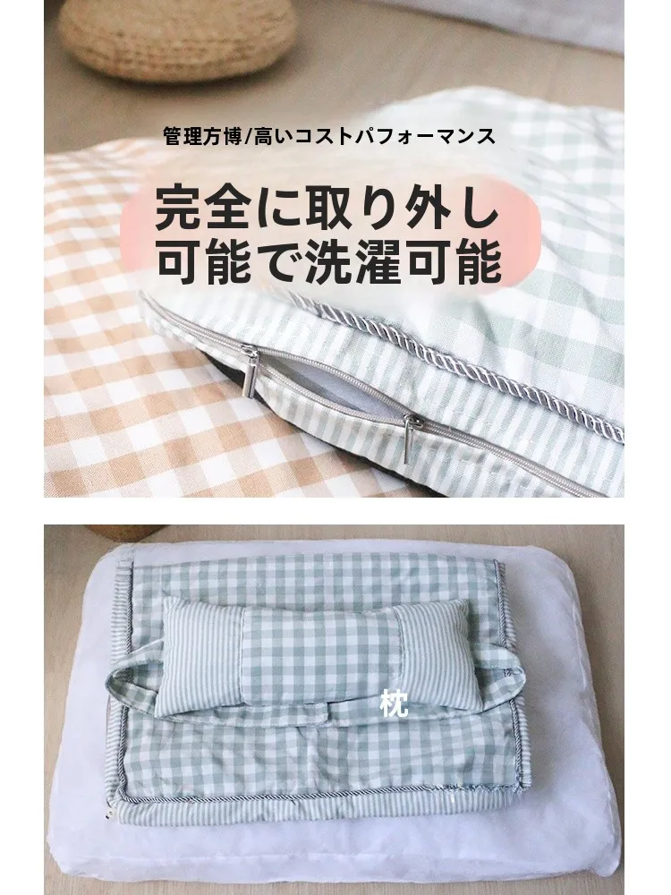 犬用冬用ベッド：洗面器対応の保温型ベッドで寒さ対策を実現