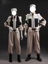 豪華なコスプレ衣装！廃墟の戦鬼支援者制服【清掃員フロトム古利ス仕様】（セットアップ対応）