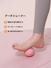 足底マッサージボールとアーチトレーニング器具【フラットフィート・O脚矯正・筋肉】