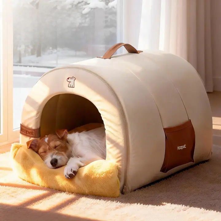 中小型犬・猫用ペットベッド【厚手・冬用・洗えるデザイン】