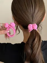 は結びやすい髪留め【シンプルデザイン・高弾力・耐久性あり・高いポニーテール向け】