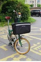 小型折りたたみ自転車用上管バッグ【フロントバスケット・便利な収納】