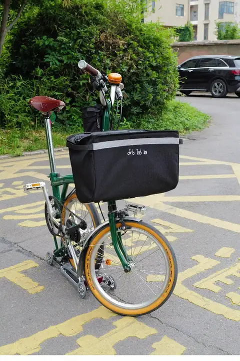 小型折りたたみ自転車用上管バッグ【フロントバスケット・便利な収納】