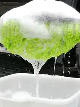 洗車用トロリー用交換モップヘッド【シェニールブラシカバー・自動車用・替え用パーツ】