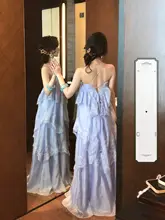 美しいレースキャミソール付きドレス【多層ケーキデザイン・春用・女性用】